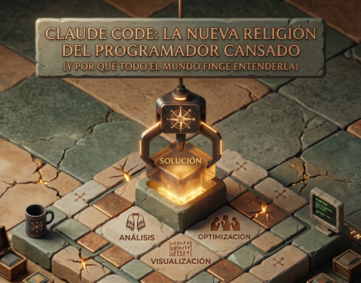 Claude Code: la nueva religión del programador cansado (y por qué todo el mundo finge entenderla) Claude Code la nueva religión del programador cansado