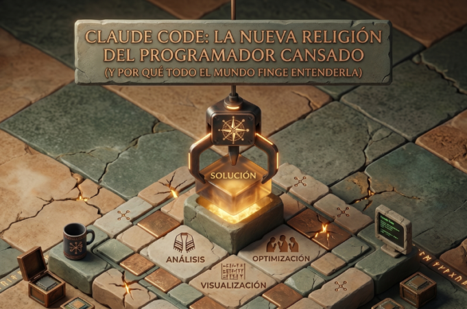 Claude Code: la nueva religión del programador cansado (y por qué todo el mundo finge entenderla) Claude Code la nueva religión del programador cansado