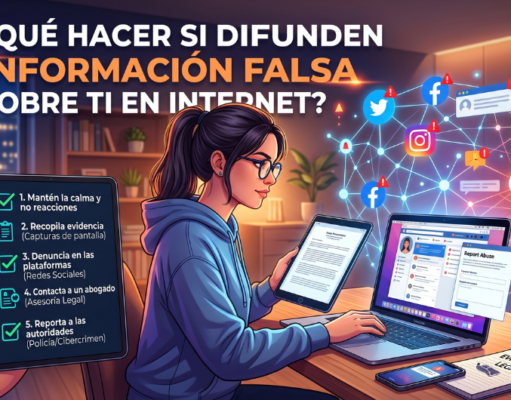 ¿Qué hacer si difunden información falsa sobre ti en internet? Qué hacer si difunden información falsa sobre ti en internet
